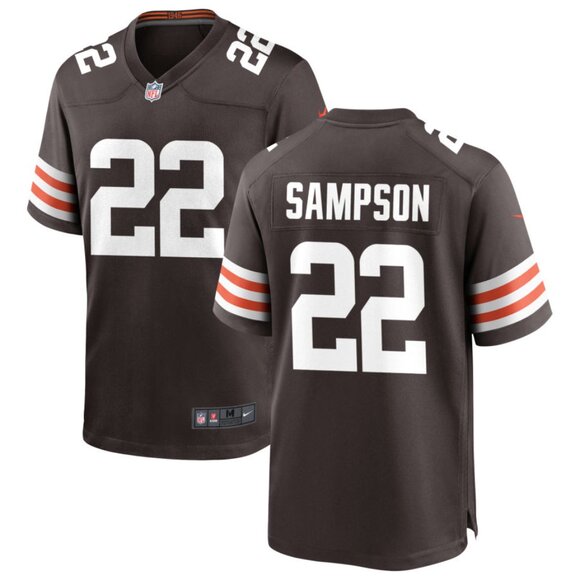 Mens Youths Kids Womens Dylan Sampson Brown Stitched Jersey
